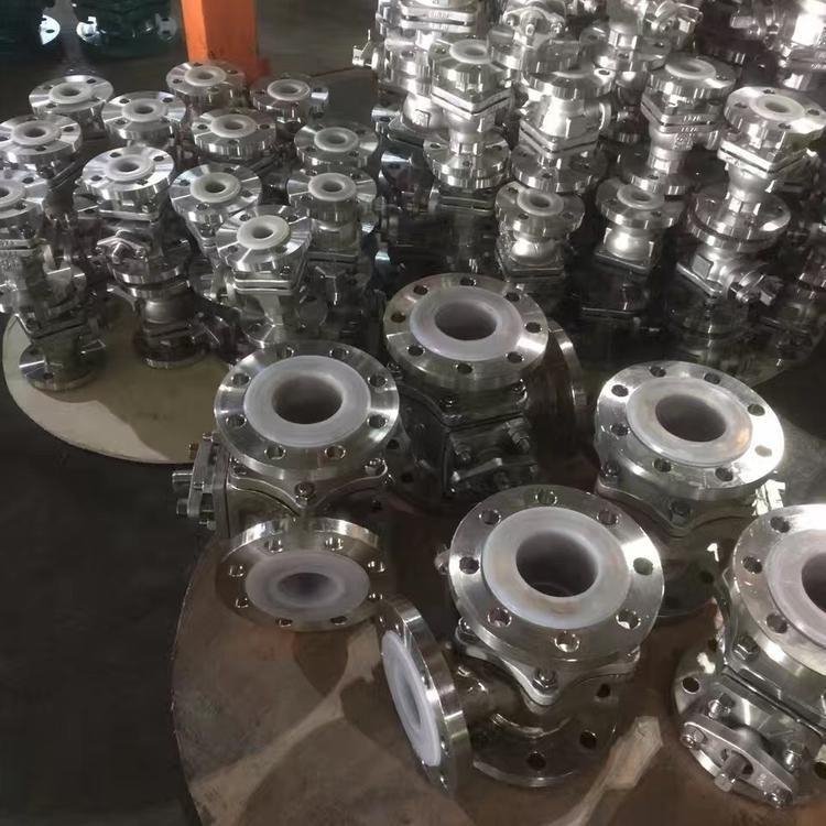 不锈钢衬氟三通旋塞阀 工业防腐管路的智慧之选