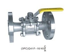 专业解析 温州龙湾通利阀门厂Q41F-16P法兰三片式不锈钢球阀